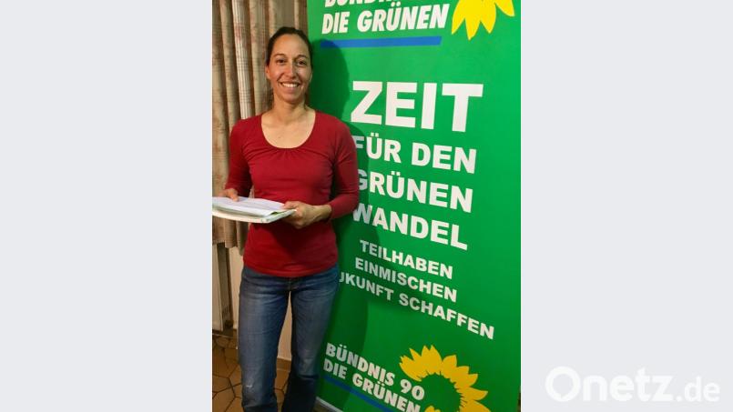 Vorsitzende Katharina Hage ist zuversichtlich, dass die Themen von Bündnis90/Die Grünen in der Gesellschaft noch mehr Beachtung finden werden. Bild: exb