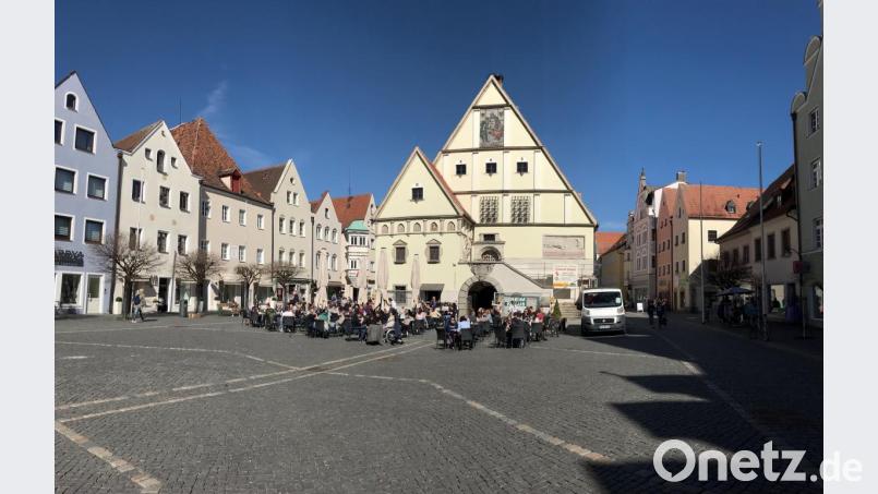 Der Obere Markt in Weiden. Bild: Gabi Schönberger