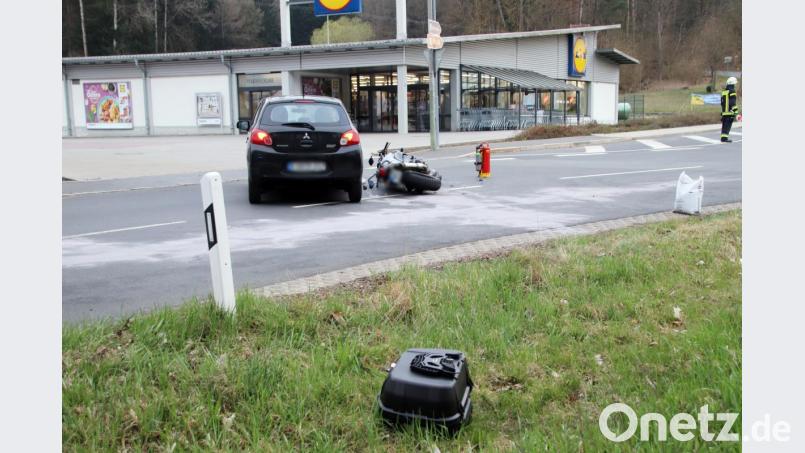 Die beiden Unfallgegner aus Eschenbach Bild: jma