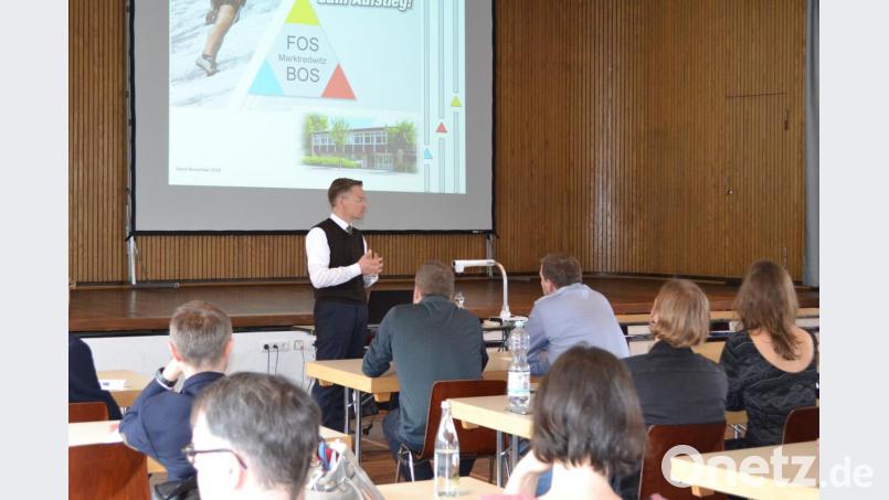 Der Landtagsabgeordnete Tobias Reiß stand den Schülern und Lehrern gut zwei Stunden Rede und Antwort. Bild: exb