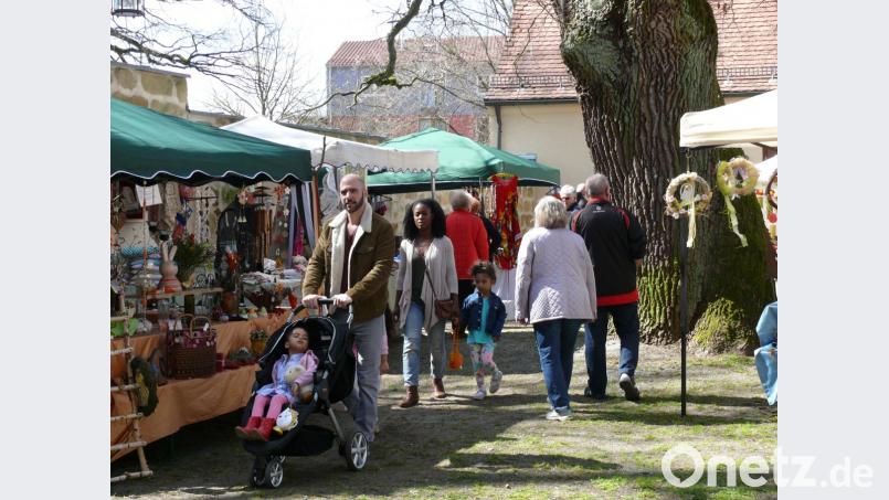 Beim Grafenwöhrer Ostermarkt gibt es viel zu entdecken. Bild: abu