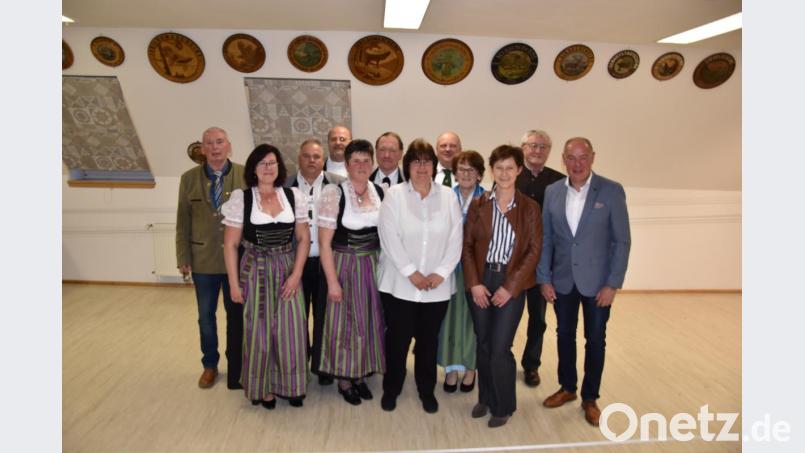 Der neugewählte Vorstand des Vereinsführung der Schützengesellschaft 1922 Theuern. Bild: was