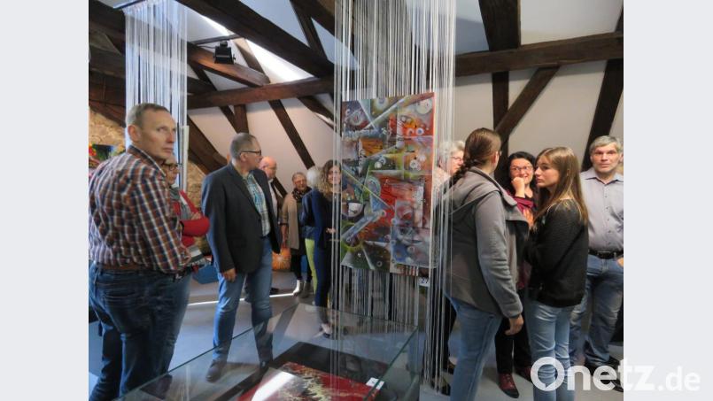 Über 100 Gäste tummelten sch in der schönen Ausstellung, die viele weitere Betachter verdient hat. Bild: ubb