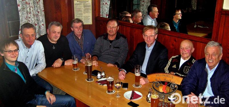 Jeden Dienstag treffen sich die &quot;Roten Socken&quot; zum Stammtisch im Gasthaus Dagner. Bild: R. Kreuzer