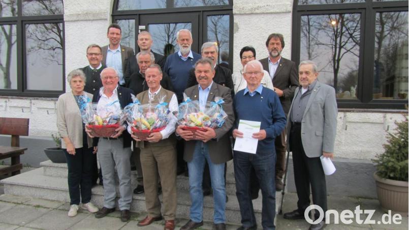 Ehrungen standen bei der Jahreshauptversammlung der Wagrain-Siedler auf der Tagesordnung. Vordere Reihe (von links): Anita Völkl (40 Jahre Mitglied), Reinhard Scharf (40), Heinz Schwarz (40), Bernhard Hausmann(40), Hermann Dolles (20) und Herwig Schwarz (20). Mitte (von links): Bürgermeister Martin Preuß, Erich Birner (10 Jahre), stellvertretender Bezirksvorsitzender Reinhard Ott und SPD-Fraktionschefin Birgit Fruth. Hinten von links: CSU-Stadtrat Christian Schafbauer, Vorsitzender Adrian Lange, Claus Mohns (30) und Heinz Meinl (30). Bild: hae