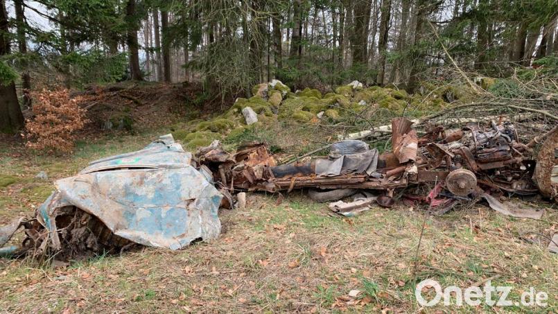 Was bleibt? Zwei Gruben und ein Schuttberg. Die Grabungsstätte am Mittwoch. Bild: Michael Ascherl