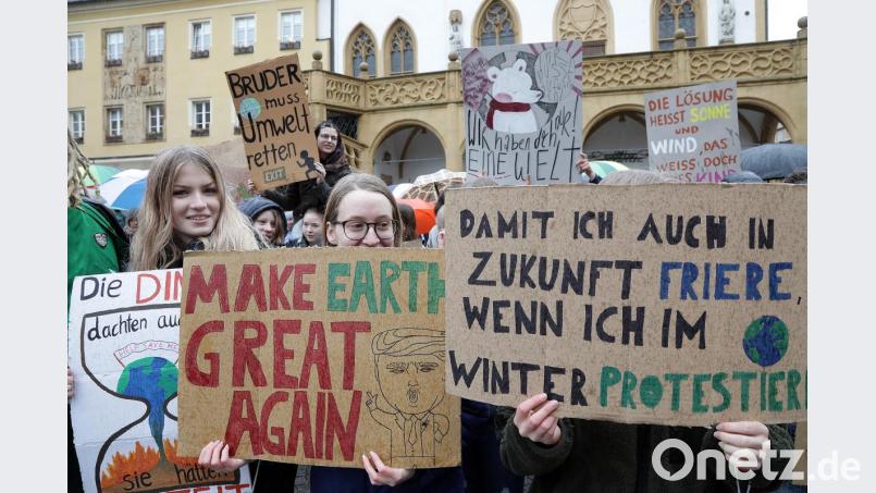 Demo für Klimaschutz Bild: Wolfgang Steinbacher