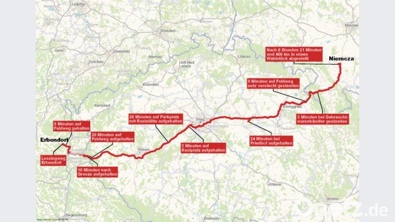 Die Route des Diebes Bild: pml