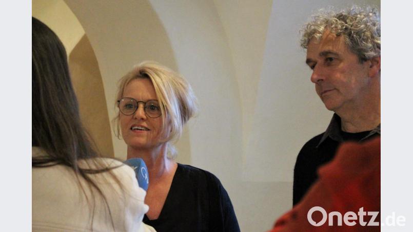 Nicht nur im Interview überzeugt das Künstlerpaar Hanna Regina Uber und Robert Diem. Bild: Dagmar Williamson, dwi