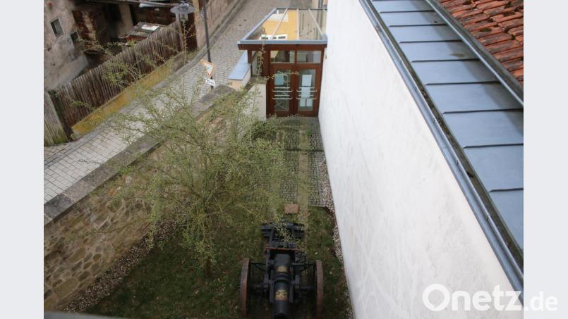 Den kleinen Nord-Hof wird es bald nicht mehr geben, denn das Museum soll hier erweitert werden. Bild: sne