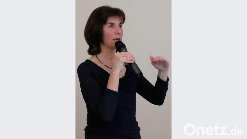 Referentin Maria Spichtinger, pharmazeutisch-technische Assistentin für Ernährungsberatung Bild: ohr