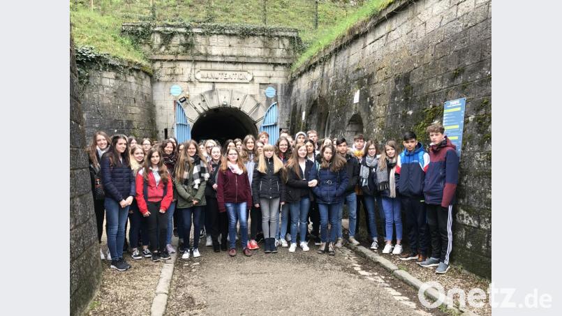 Die Schüler in Nancy. Bild: exb