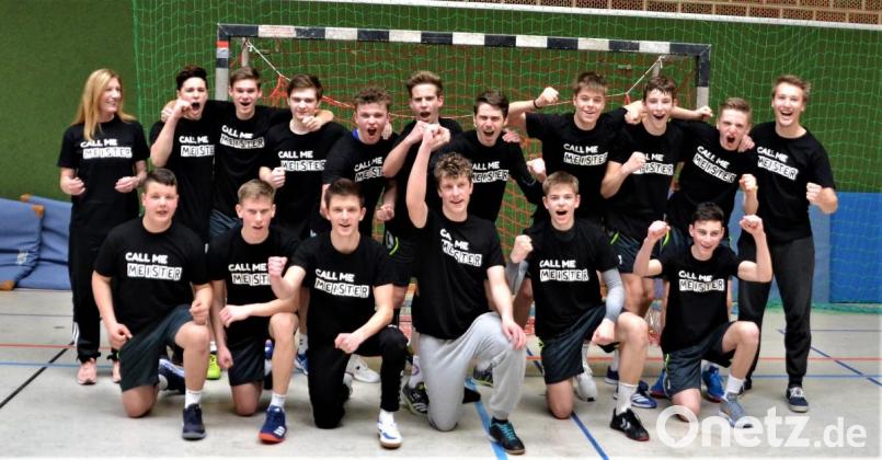 Die B-Jugend des HC Sulzbach-Rosenberg hat als verlustpunktfreier Meister der bezirksübergeifenden Bezirksoberliga Nordost überzeugt. Bild: exb