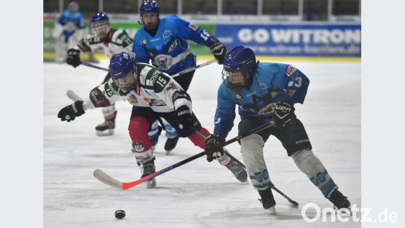 Beim internationalen Nachwuchs-Eishockeyturnier „Rumble on Ice“ gehen spielstarke U15-Mannschaften an den Start. Bild: A. Schwarzmeier