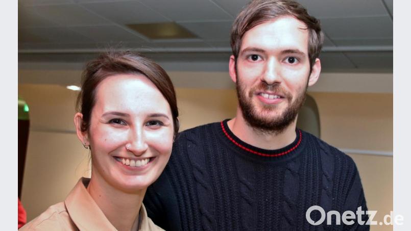 Künstler Johannes Steubl und seine Partnerin, die Malerin Barbara Muhr. Bild: Thomas Dobler