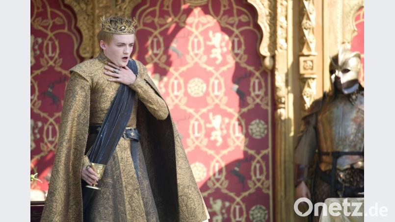 Joffrey Baratheon (Jack Gleeson)&nbsp;fühlt den Tod nahen. Foto: HBO/AP