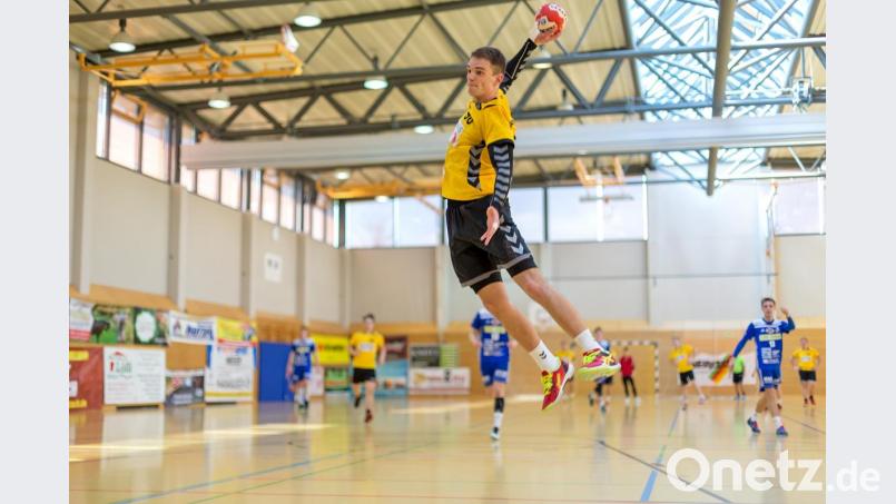 Der Torschützenkönig der Landesliga, Christopher Stephan (135 Tore), war auch im Spiel gegen Großwallstadt in überragender Form und erzielte 23 Treffer. Bild: gud