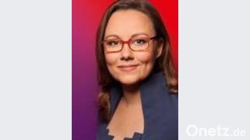 Staatsministerin Michelle Müntefering (39) referiert am 14. April in Fuchsberg zum Thema „In Vielfalt geeint – die Stärken eines gemeinsamen Europas der Kulturen“. Bild: Deutscher Bundestag