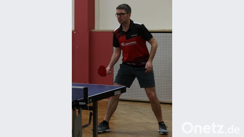 Für den Großteil der Nabburger Tischtennisspieler (im Bild: Stefan Ficht) endete am vergangenen Wochenende der Spielbetrieb der Saison 2018/19. Bild: tob