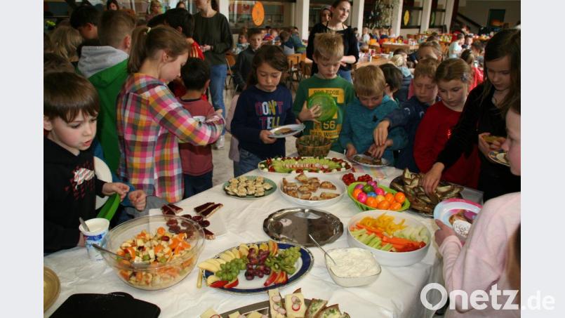 Gesundes gab es beim Oster-Brunch. Bild: fpoz