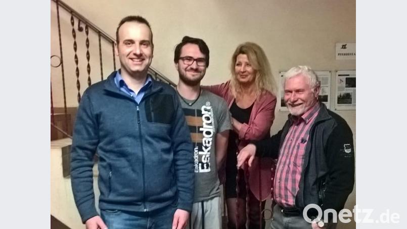 Das Vorstandsteam mit (von links) Christian Schoirer, Manuel Ertl, Sabine Bauer und Rainer Jäger. Bild: exb