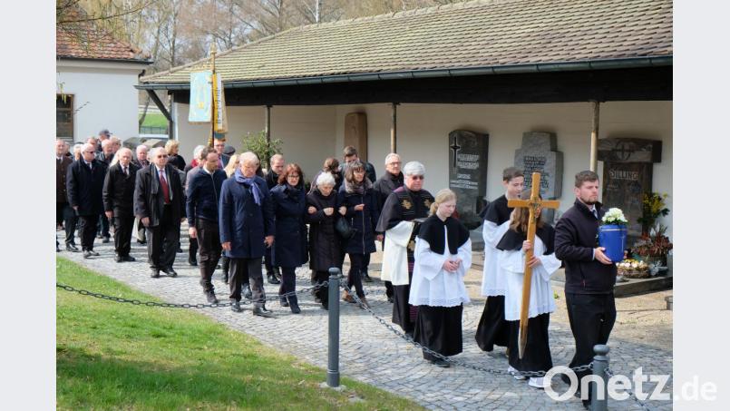 Prägender Gemeinsinn zeichnete ihn aus: Walter Weiß war ein Urgestein Eschenbacher Musiktradition, hieß es in den Traueransprachen bei der Urnenbeisetzung im städtischen Friedhof. Bild: do