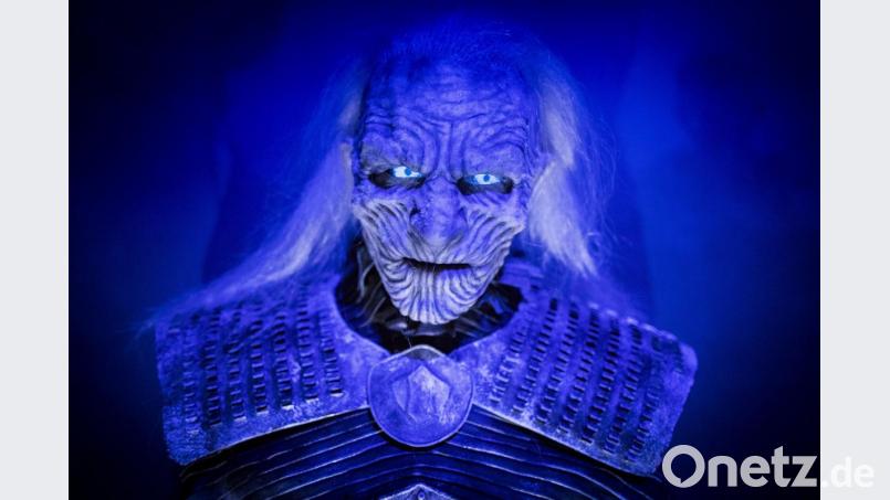 Ein Weißer Wanderer in einer „GoT“-Ausstellung in Belfast. Foto: Liam Mcburney/PA Bild: Liam Mcburney