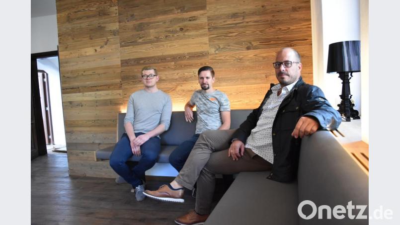 Maxi Türk, Steve Horter und Günther Hastaedt von der &quot;Steaklounge&quot;. Bild: Hladik