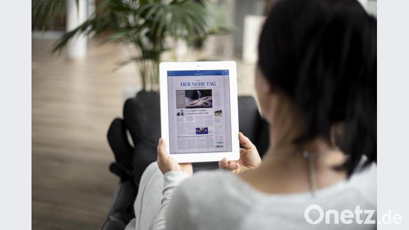 Das neue E-Paper der Zeitungen &quot;Der neue Tag&quot;, &quot;Amberger Zeitung&quot; und &quot;Sulzbach-Rosenberger Zeitung&quot; Bild: gld