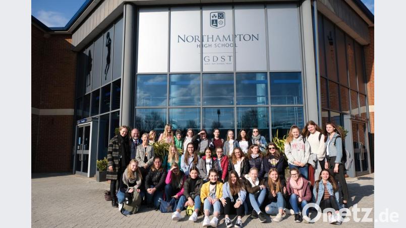 Die Schülerinnen in Northhampton. Bild: exb