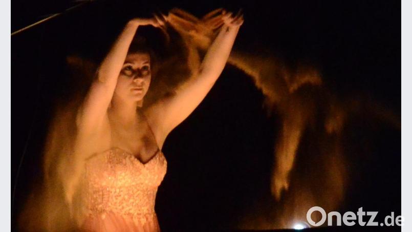 Irina Titova in Aktion. Bild: Kunz