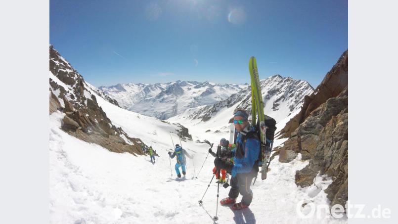 Die Wildspitze war das Ziel einer Skihochtour der DAV-Sektion Tirschenreuth. Bild: exb