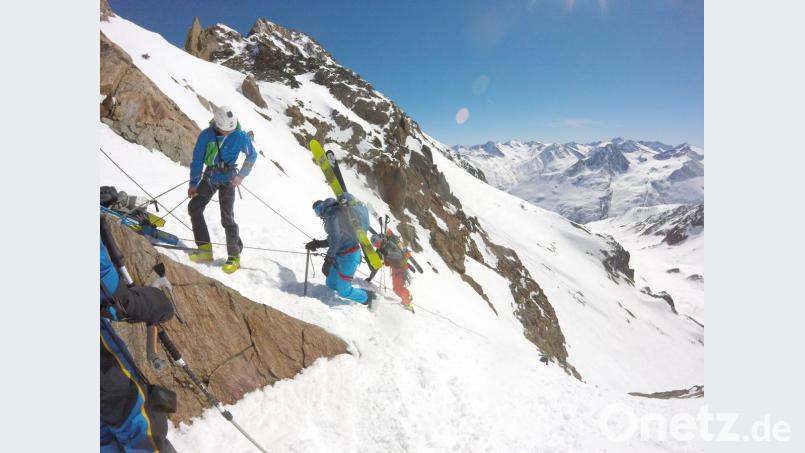 Die Wildspitze war das Ziel einer Skihochtour der DAV-Sektion Tirschenreuth. Bild: exb