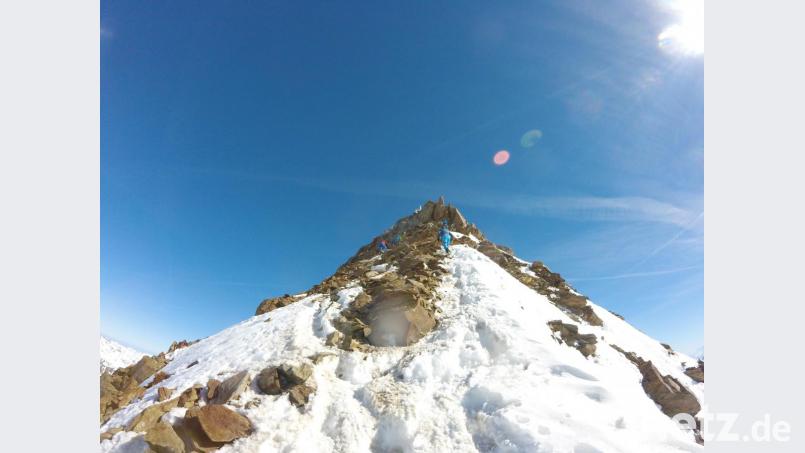 Die Wildspitze war das Ziel einer Skihochtour der DAV-Sektion Tirschenreuth. Bild: exb