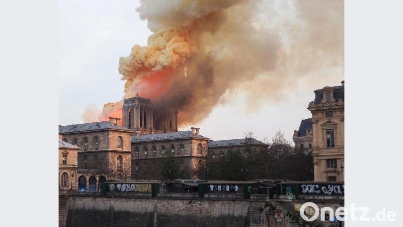 Feuer in Notre-Dame. Bild: agentur_dpa
