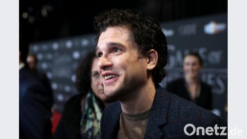 Kit Harington bei der Premiere der achten Staffel von "Game of Thrones" in der Waterfront Hall in Belfast. Bild: Liam Mcburney