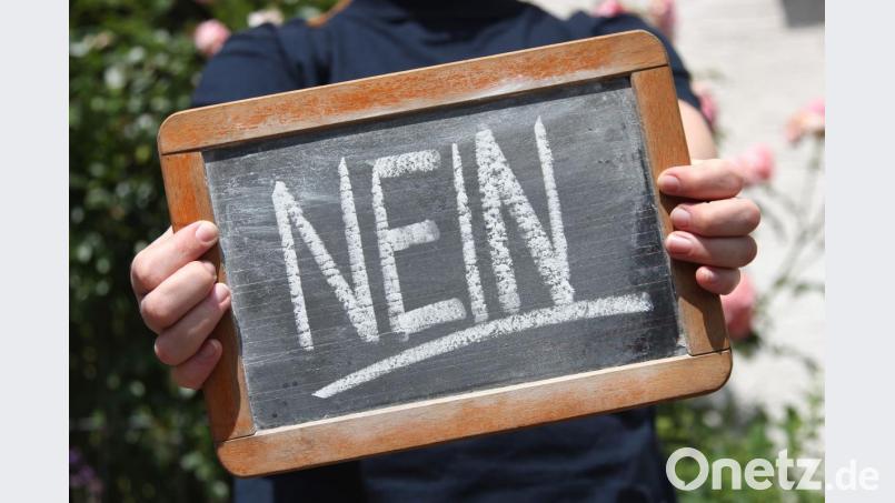 Wir dürfen jederzeit „Nein“ sagen, wenn wir etwas nicht wollen. Bild: Björn Wylezich – stock.adobe.com
