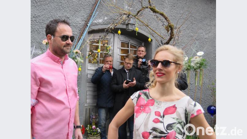 Das sommerliche Outfit vertrieb die letzten, kalten Gedanken an einen langen Winter. Bild: ubb