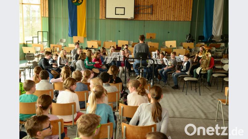 Die Schüler in Aktion. Bild: bey