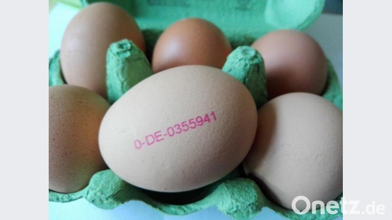Boden- oder Freilandhaltung? Was der Stempel auf dem Ei alles verrät. Bild: shl