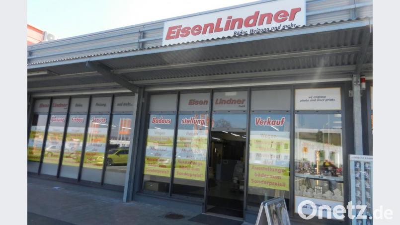 Der Sanitärhandel &quot;Eisen Lindner&quot; schließt am Dienstag, 30. April. Bild: nn