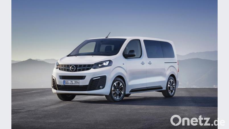 2019 Opel Zafira Life Bild: Opel