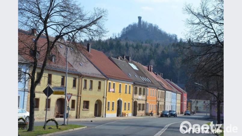 Der Marktplatz in Neustadt am Kulm. Bild: Benkhardt