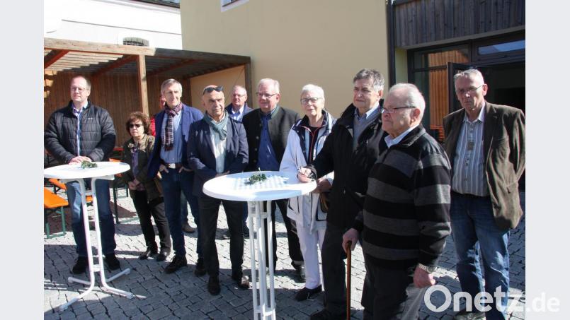 Fünf Jahre Markthaus/Dorfladen. Die geladenen Ehrengäste. Bild: wro