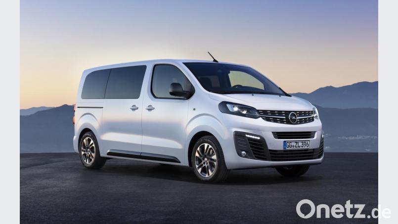 2019 Opel Zafira Life Bild: Opel
