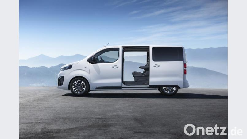 2019 Opel Zafira Life Bild: Opel