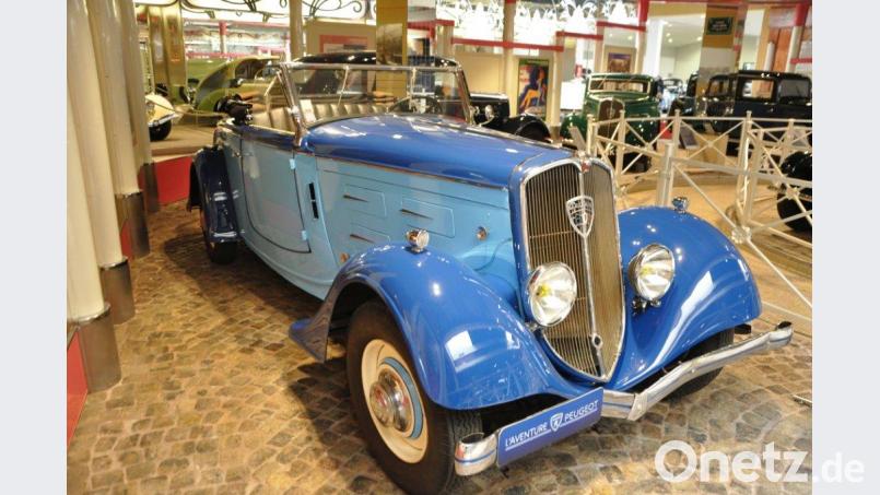 Ein Blick in das Peugeot-Museum. Bild: Gabriela Greess