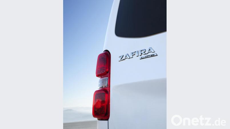 2019 Opel Zafira Life Bild: Opel