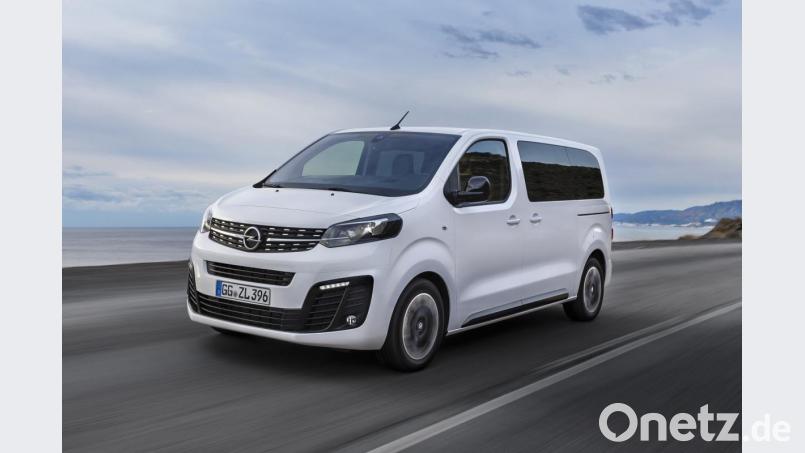 2019 Opel Zafira Life Bild: Opel