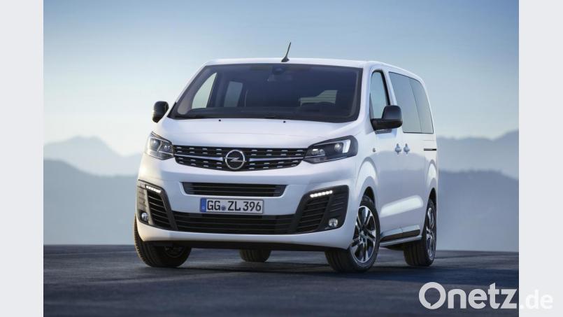 2019 Opel Zafira Life Bild: Opel